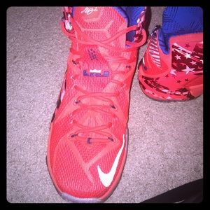LeBron 12 Independence Day shoes